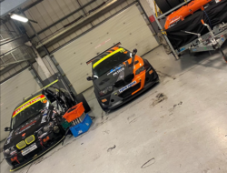 Birkett Relay race - car parked