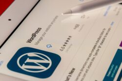 wordpress screen